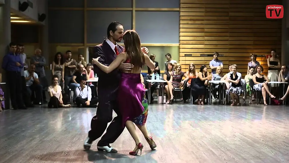 Video thumbnail for Damian Esell y Nancy Louzán, 2-5, Russia, Moscow, Milonga "Me Gusta" 22.03.2013