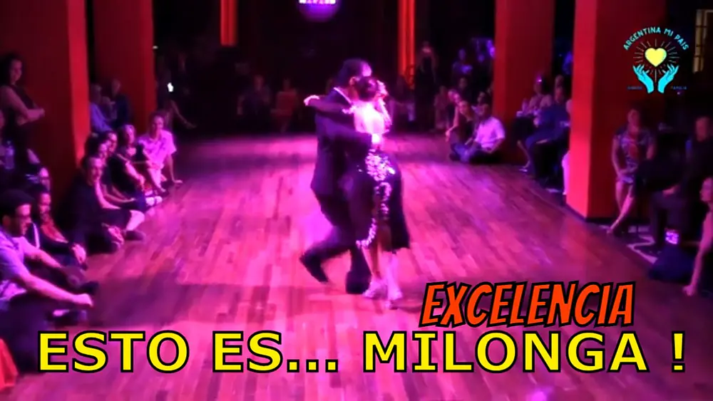 Video thumbnail for Milonga, Tango Performance, Sabrina y Rubén Veliz, milonga Parakultural