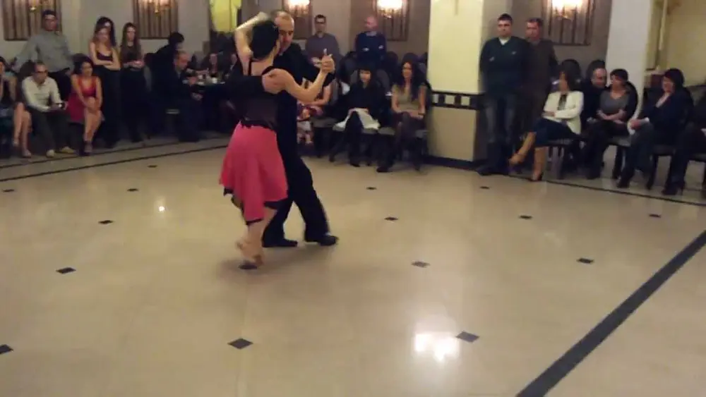 Video thumbnail for Andrei Baican si Andreea Trascu la Tango Riviera.(1)