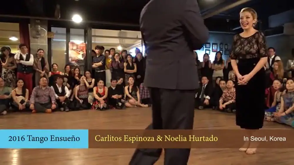 Video thumbnail for 2016 Tango Ensueño Carlitos Espinoza y Noelia Hurtado:Grand Milonga #3