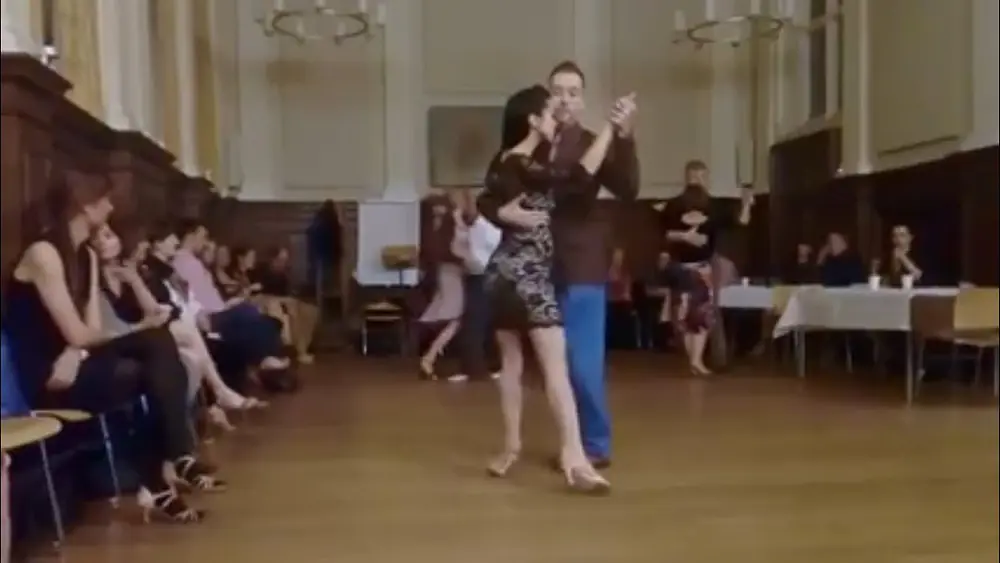 Video thumbnail for Paula Duarte and Michael Nadtochi Social Dancing