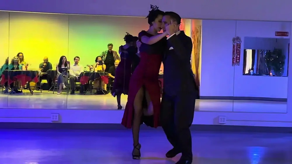 Video thumbnail for Yesica Esquivel & Ariel Leguizamon. Tango at El Yeite Milonga. Washington DC September 22, 2023