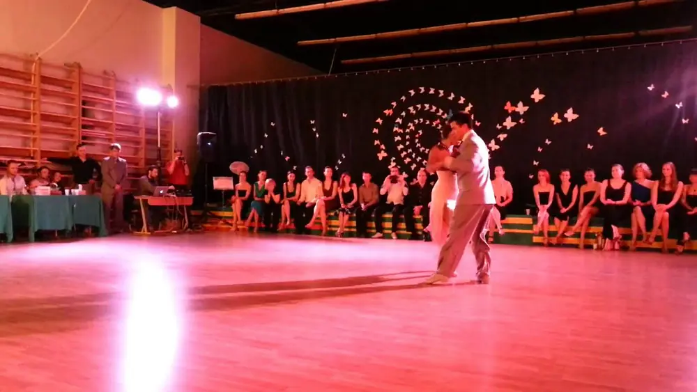 Video thumbnail for Roxana Suarez & Sebastian Achaval 3.4. Riga Tango Fiesta 2014