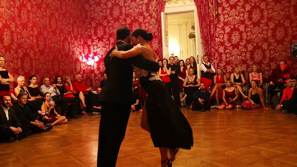 Video thumbnail for Loukas Balokas-Georgia Priskou, Si dejaras de quererme, Juan D'Arienzo, Oktoberpest Tango Festival