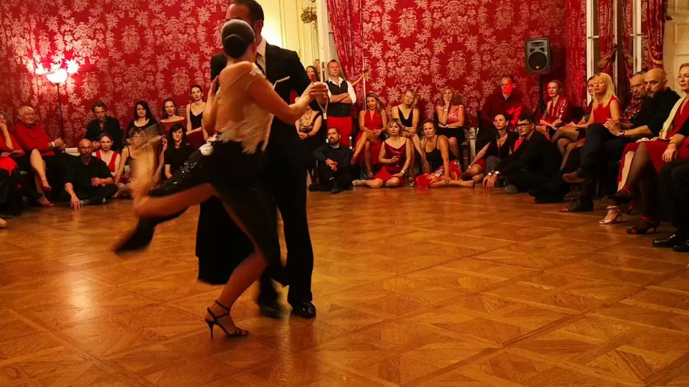 Video thumbnail for Loukas Balokas-Georgia Priskou, Recuerdos de la pampa, Juan D'Arienzo, Oktoberpest Tango Festival