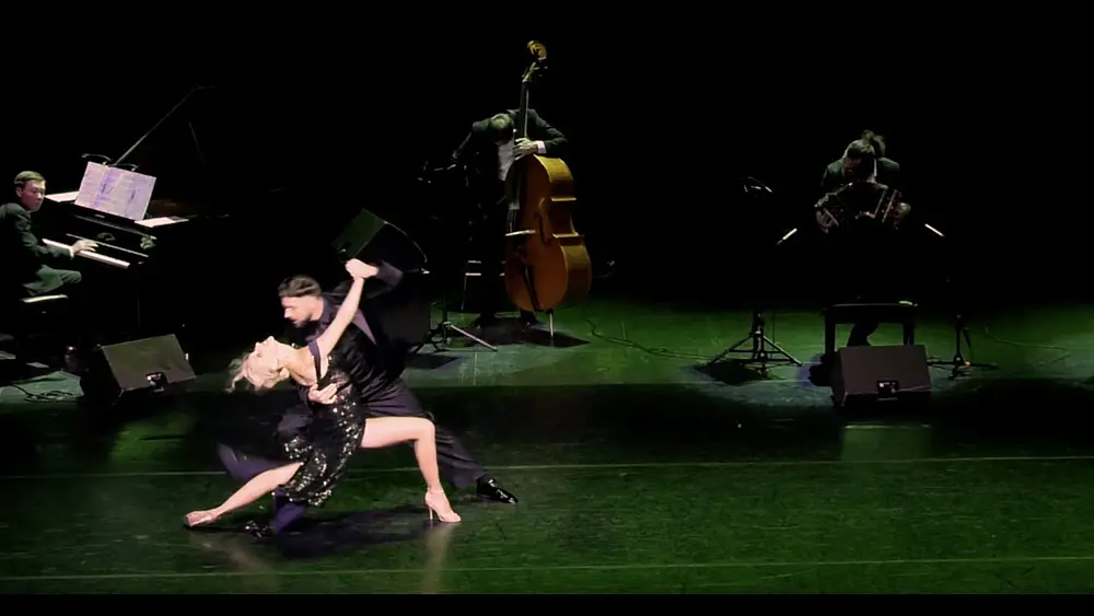 Video thumbnail for QUEJAS DE BANDONEON, Solo tango orquesta, Anna Gudyno & Kirill Parshakov