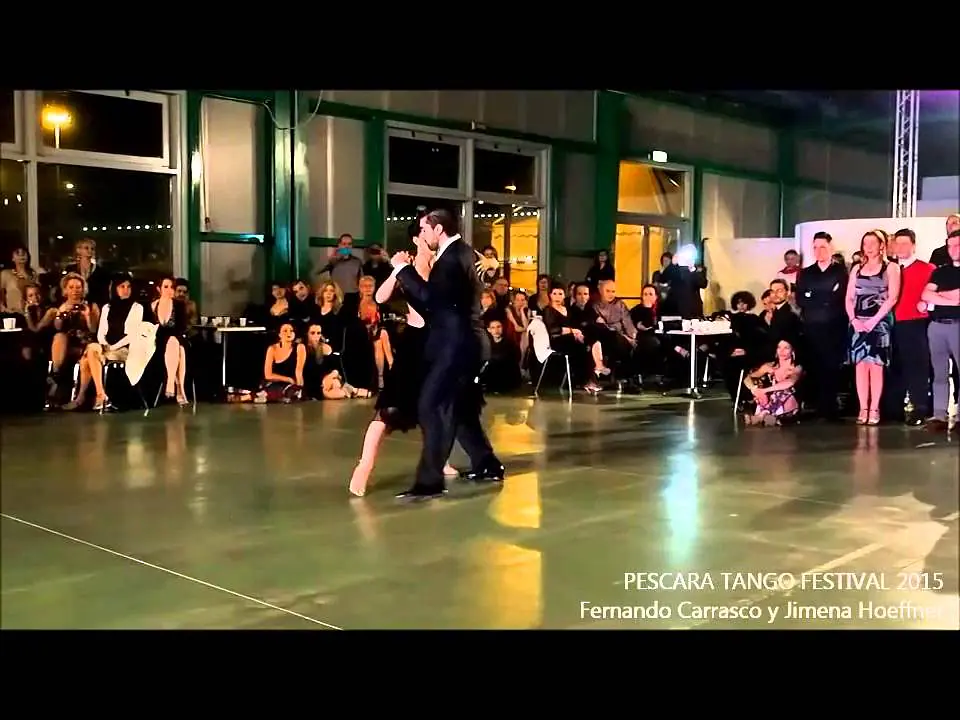 Video thumbnail for Pescara Tango Festival 2015 - Fernando Carrasco y Jimena Hoeffner - Una fija