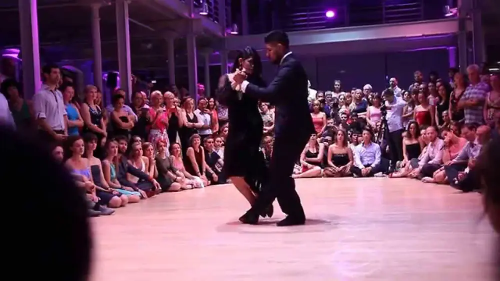 Video thumbnail for Sebastián Jimenez & María Inés Bogado - Lluvia de Abril, Calo - Łódź Tango Salon Festival 2015