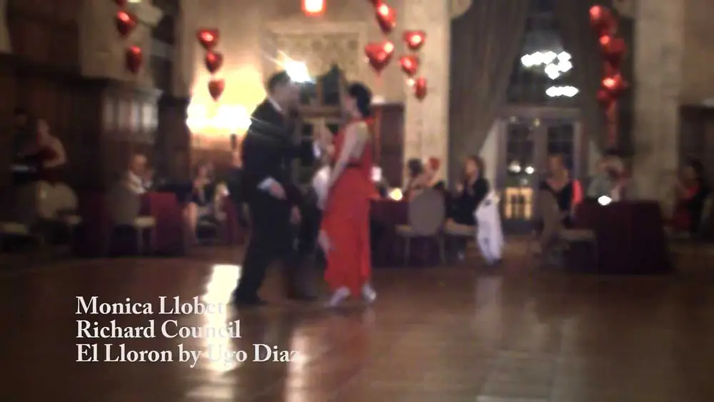 Video thumbnail for Alma de Tango Valentine Milonga ROUGE - Monica Llobet & Richard Council - El Lloron