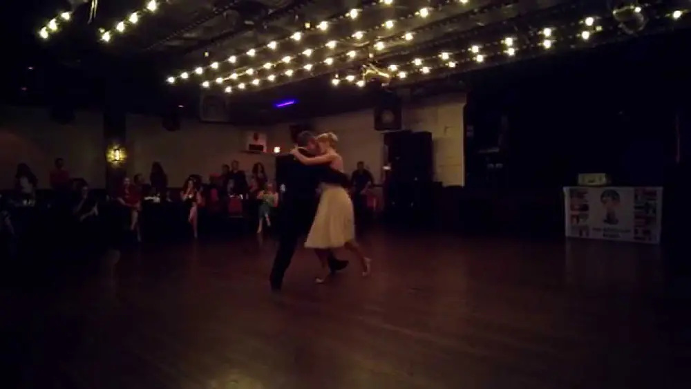 Video thumbnail for Jorge Torres & Maria Blanco dance at Tango Mio Milonga 6/24/2014 1/3