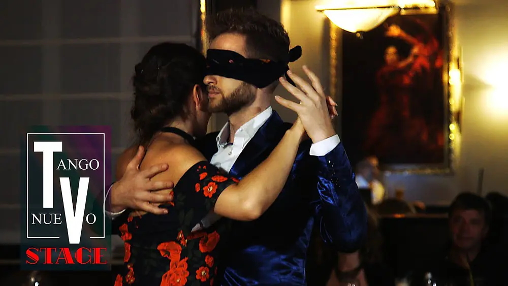 Video thumbnail for Joscha Engel & Agnieszka Stach, blindfolded improvisation - Maritime Tango Challenge 2018