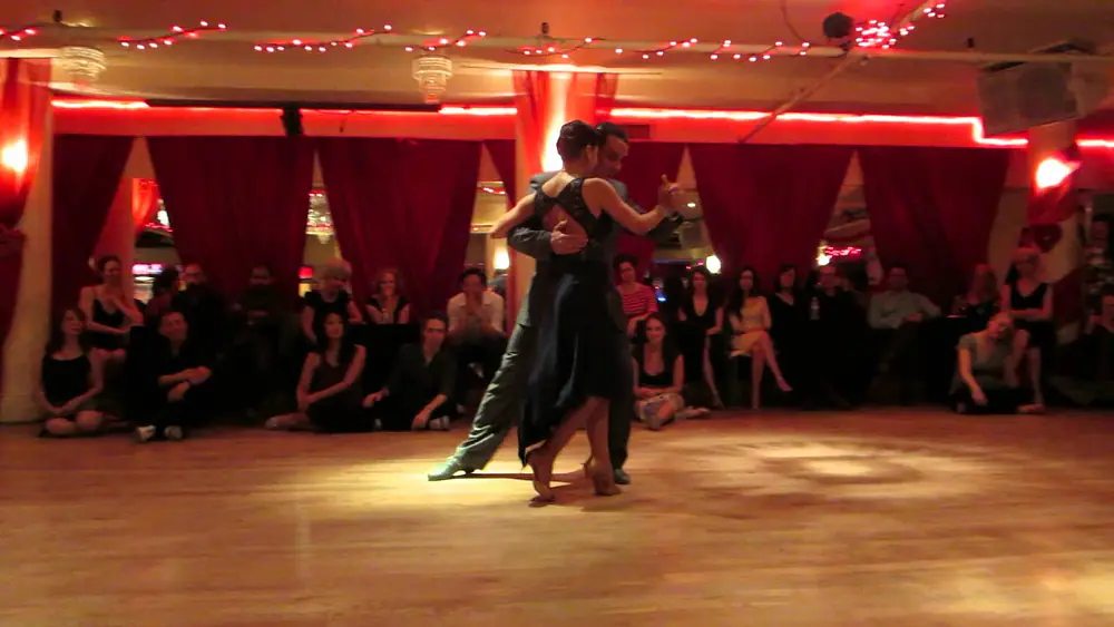 Video thumbnail for Carolina Jaurena and Andres Bravo performing Milonga @ Tango Nocturne NYC 2014
