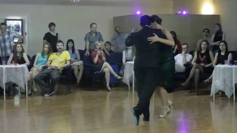 Video thumbnail for Carlos & Brigita Rodriguez de Boedo Tango. A Vargas Samara May 2015