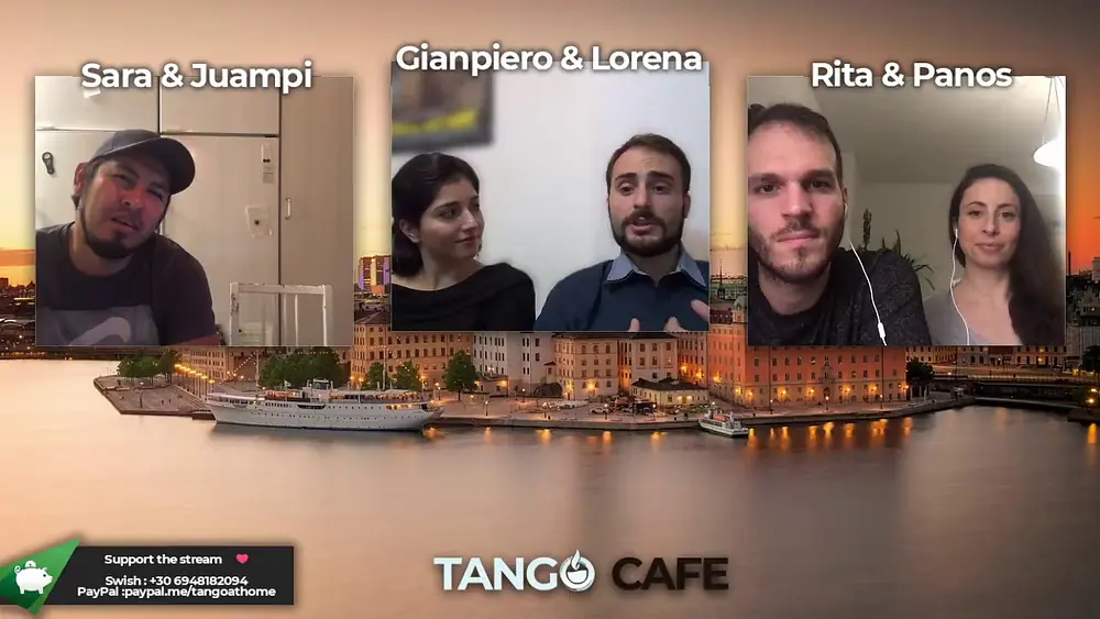 Video thumbnail for Tango cafe with Gianpiero and Lorena!