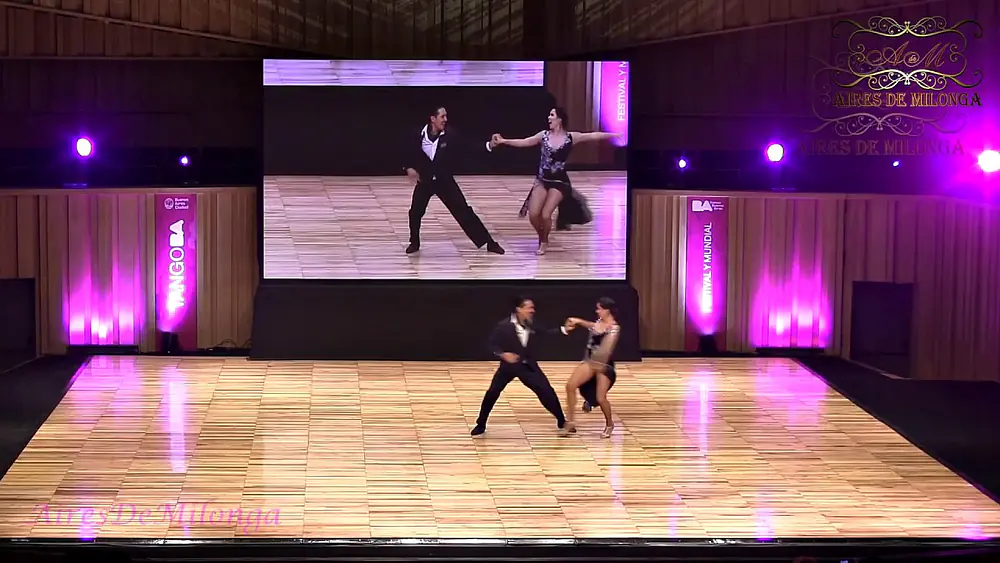 Video thumbnail for Mundial de Tango 2019, Damián Roezgas, Semifinal Escenario, Amira Luna, Damián Roezgas