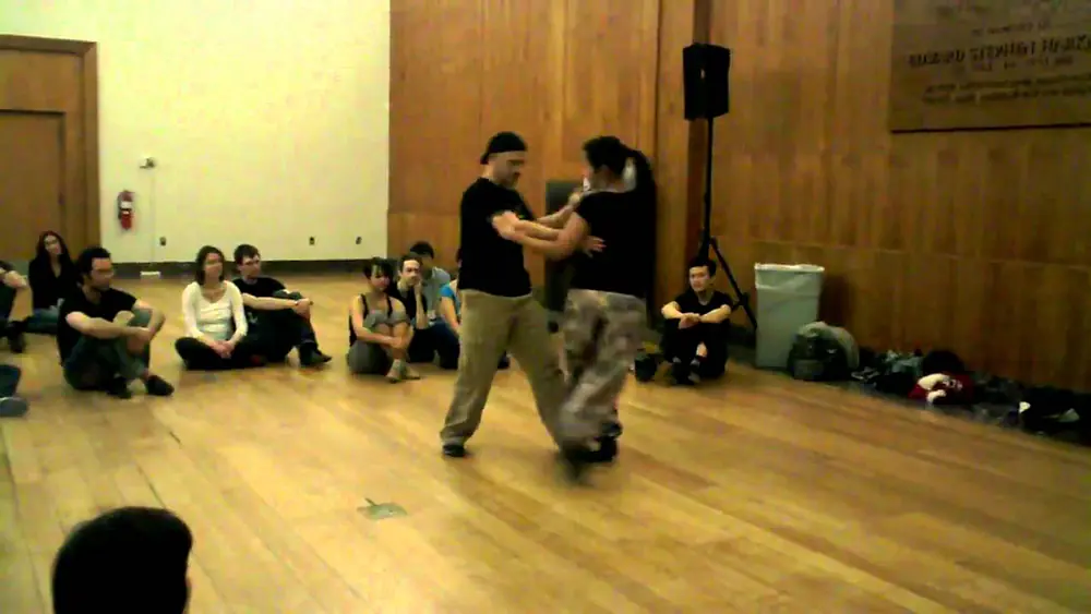 Video thumbnail for Homer & Cristina Ladas Colgada workshop 2 @ Yale Tango festival 2011