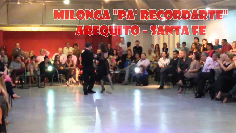 Video thumbnail for Milonga Pa Recordarte - Guido Palacios y Florencia Zarate 22-04-16 - Arequito