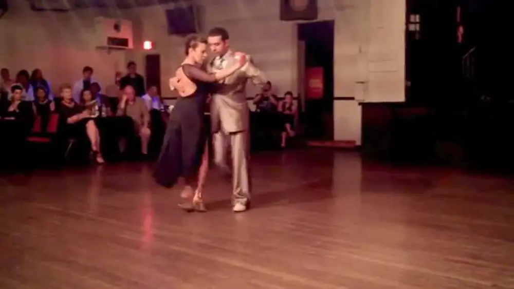 Video thumbnail for Facundo de la Cruz & Paola Sanz 2012 Tango Salon world champions perform at Tango Mio.