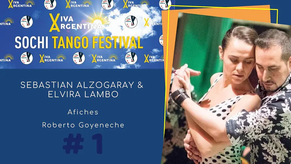 Video thumbnail for Sebastian Alzogaray & Elvira Lambo, 1-4, Viva Argentina Sochi Tango Festival 2021