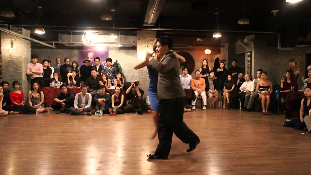 Video thumbnail for 2014 Tango Ensueño Carlos Espinoza & Noelia Hurtado Farewell Milonga(16.Nov.2014 ):Tango3