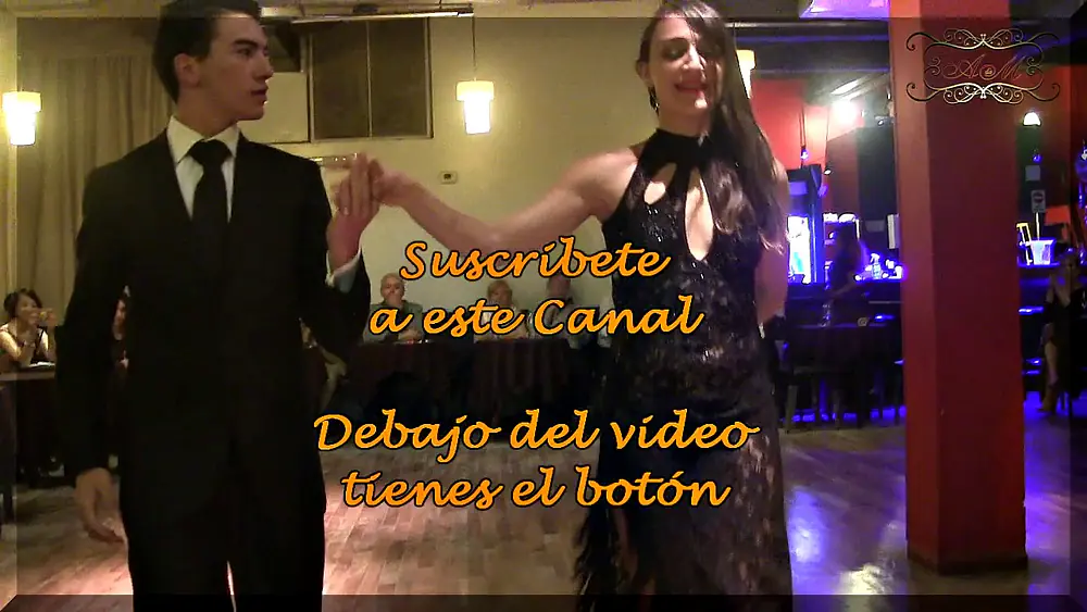Video thumbnail for Nazareno Tozzi Yanina Meisinger en Porteño y Bailarin, tango en Buenos Aires
