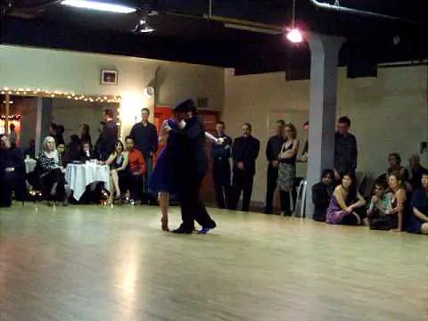Video thumbnail for Ariadna Naveira & Fernando Sanchez perform tango to Rodriguez foxtrot, 4-3-2010