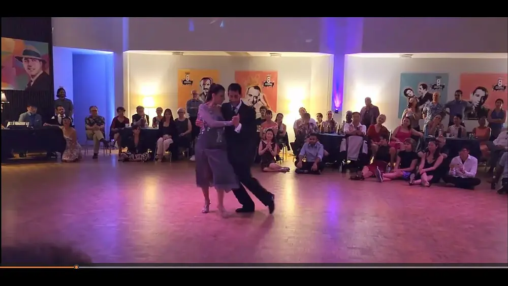 Video thumbnail for Argentine tango: "Los Totis" Virginia Gómez & Christian Márquez - Milonga del 83 (remasterizado)