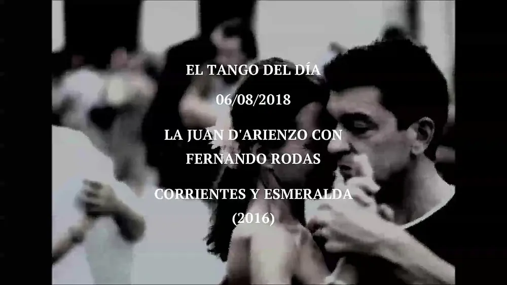 Video thumbnail for La Juan D'Arienzo con Fernando Rodas "Corrientes Y Esmeralda" (2016)