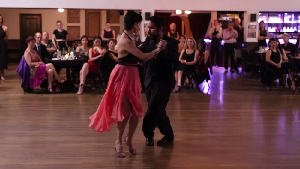 Video thumbnail for Guillermo Barrionuevo and Mariele Sametband @ Tango Mio 1 of 4