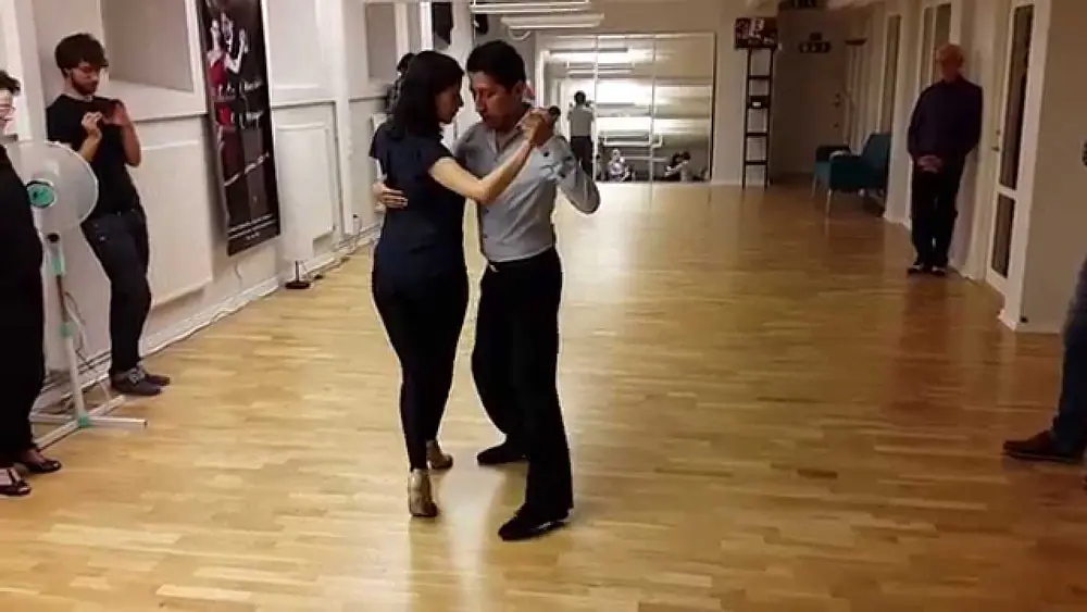 Video thumbnail for Tango Corazón 'Fortsättning' Class 4 with Julieta Qüesta and Rauli Choque.