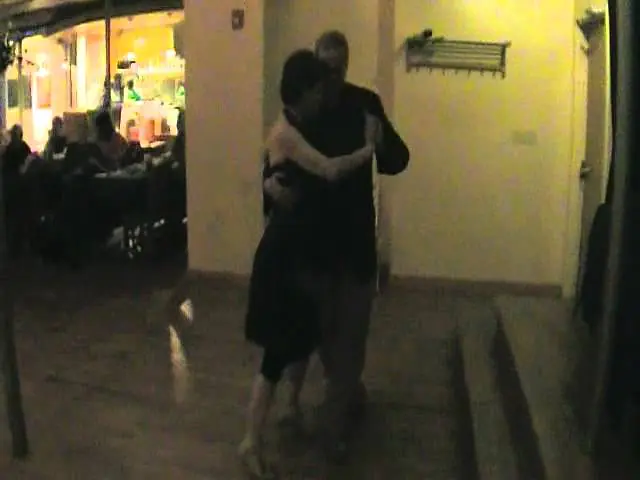 Video thumbnail for Oscar Casas and Ana Miguel dance a vals at Milonga Cielo in Chicago