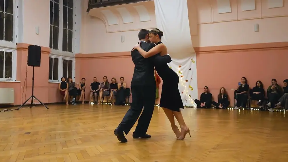 Video thumbnail for Sensual Tango Dance Performance by Beka Gomelauri & Liza Khuskivadze. Osvaldo Pugliese - De Floreo