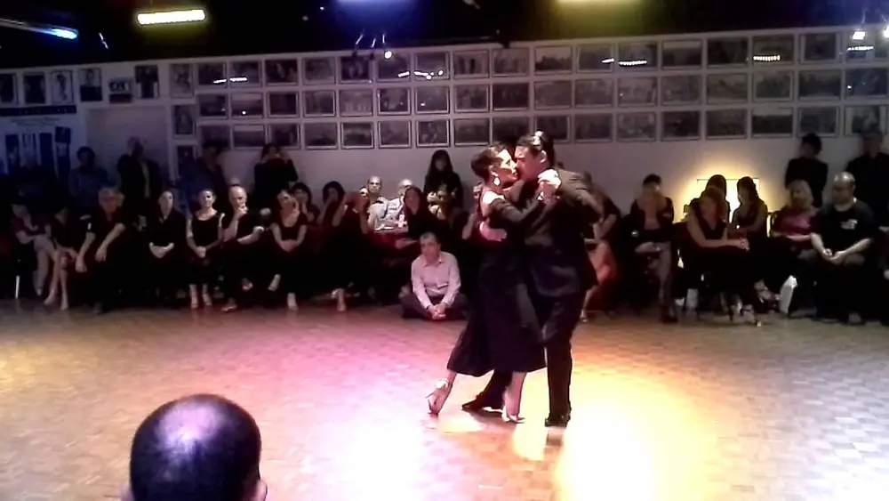 Video thumbnail for Alejandro Aquino e Natalia Hills  17 01 2015 alla Zotto Tango Academy Milano   Tango   Los Mareados