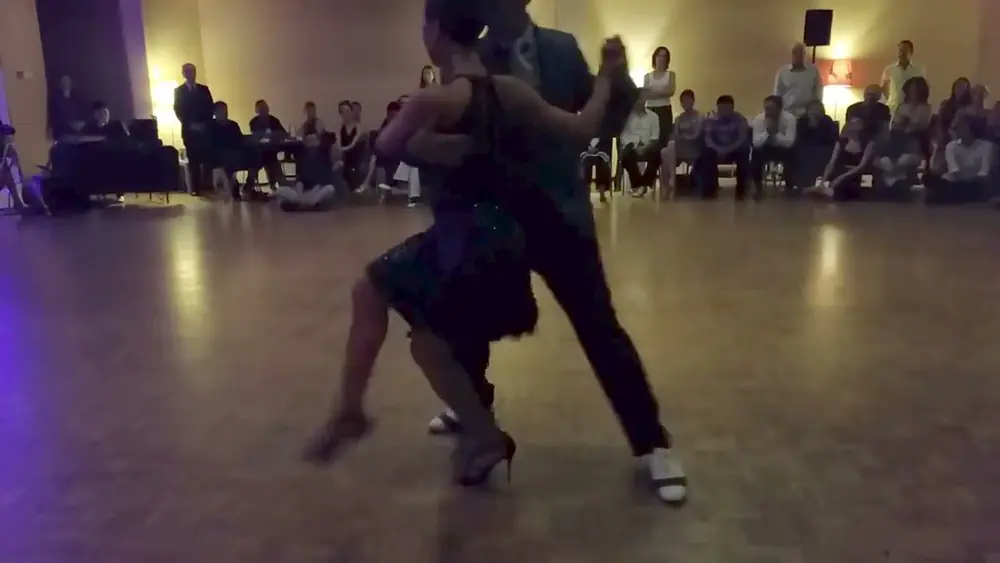 Video thumbnail for Argentine tango: Lucila Cionci & Joe Corbata - Tus Palabras y la Noche
