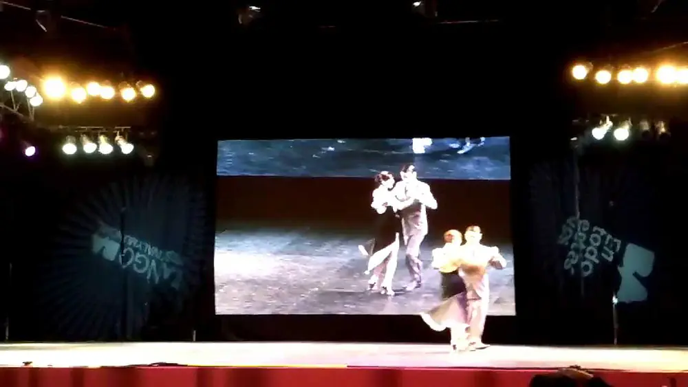 Video thumbnail for Mundial de Tango Escenario Semi Final 2013: Emiliano Alcaraz y Elina Conte (Argentina)