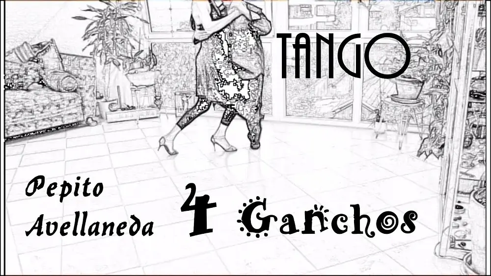 Video thumbnail for Tango. My Maestro Pepito Avellaneda.  4 Ganchos and sacada.