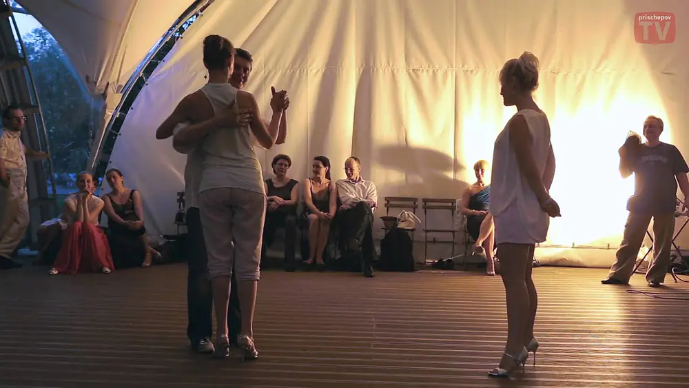 Video thumbnail for Alexander Prischepov - Birthday Dance Tango, Moscow, Prischepov Milonga, Open-Air, 27.06.2013