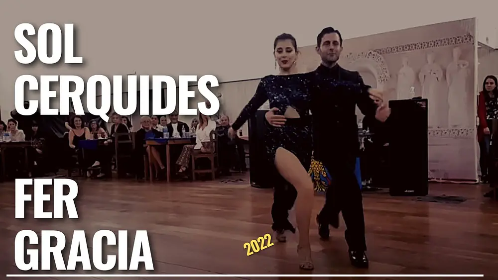 Video thumbnail for Estupendo baile de Milonga, de Sol Cerquides y Fernando Gracia, #tango
