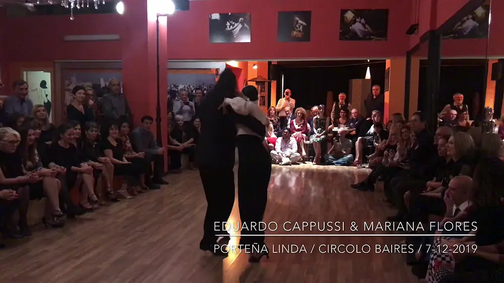 Video thumbnail for Eduardo Cappussi & Mariana Flores / Porteña Linda / Circolo Baires / 7-12-2019