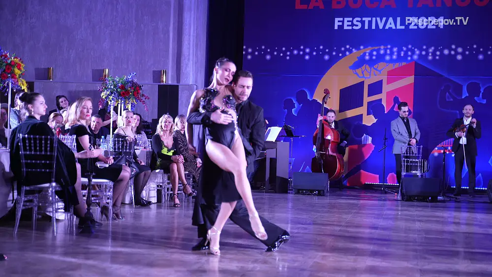 Video thumbnail for Dmitriy Kuznetsov & Olga Nikola, Watashi, La Boca Tango Festival 2021