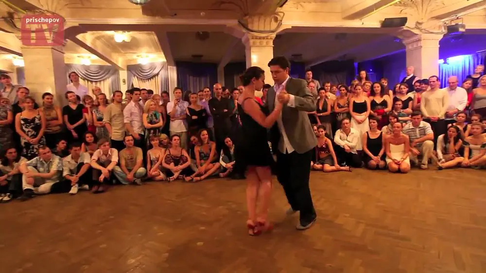 Video thumbnail for Barbara Carpino & Claudio Forte, 8th International Moscow Festival of Argentine Tango