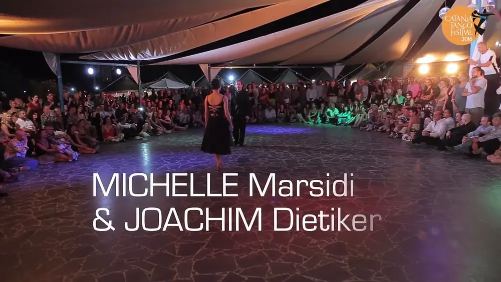 Video thumbnail for Michelle Marsidi & Joachim Dietiker - Otra vez, J.C. Caseres - Catania Tango festival