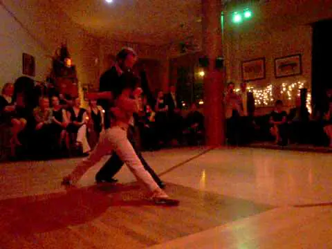 Video thumbnail for Nick Jones Diana Cruz crazy Tango to Lightnin' Hopkins March 2010