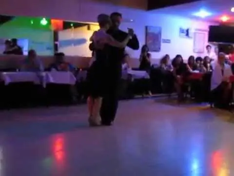 Video thumbnail for Allison Murray y Carlos Boeri ~ Tango Club Milonga organiza Julio Bassan