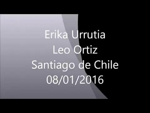 Video thumbnail for Erika Urrutia y Leo Ortiz, Cachirulo, Anibal Troilo.