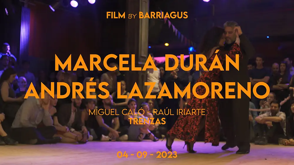 Video thumbnail for MARCELA DURAN & ANDRES LAZAMORENO - TRENZAS, CALO/IRIARTE - MUY LUNES TANGO