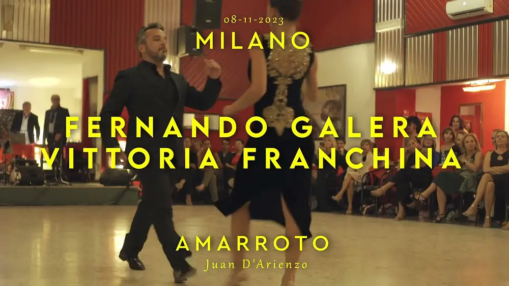 Video thumbnail for FERNANDO GALERA Y VITTORIA FEANCHINA - AMARRATO - MILANO
