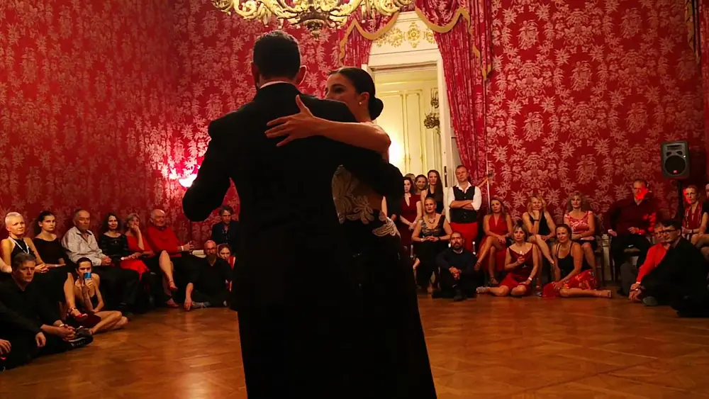 Video thumbnail for Loukas Balokas-Georgia Priskou,Quien sos, Orquesta Tipica Misteriosa,Oktoberpest Tango Festival 2019