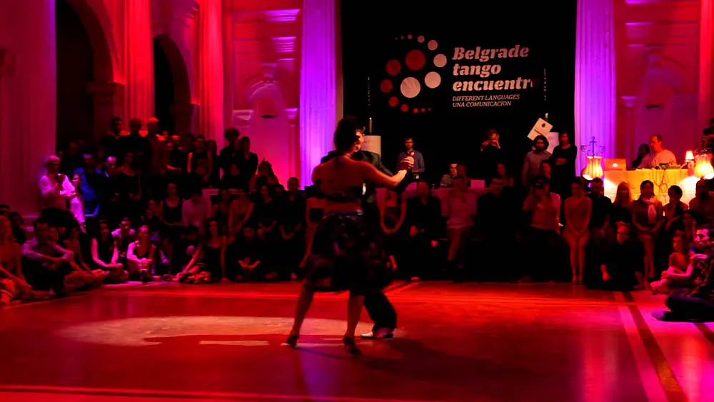Video thumbnail for Diego Romero y Ainara Horillo @ Belgrade Tango Encuentro 2012 (2/3)