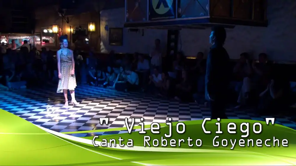Video thumbnail for Pablo Inza Yamila Ivonne Tango Viejo Ciego en la X Dic 10